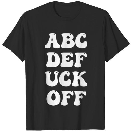 Discover ABCDEF funny T-shirt