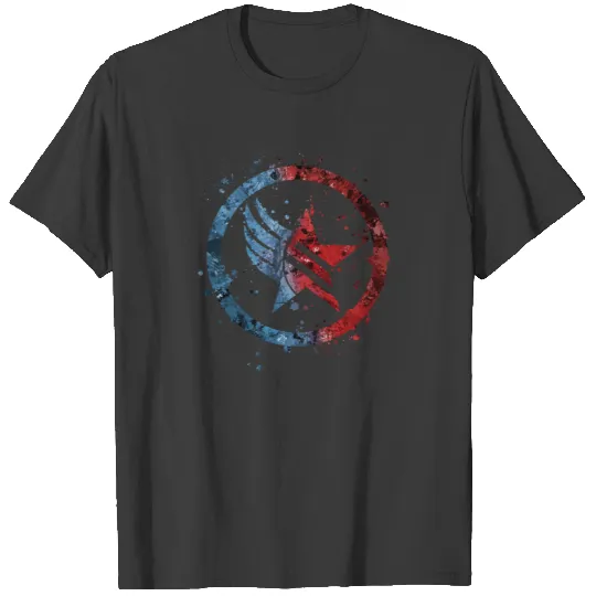 Mass Effect RenegadeParagon Combo Splatter Classic T-shirt