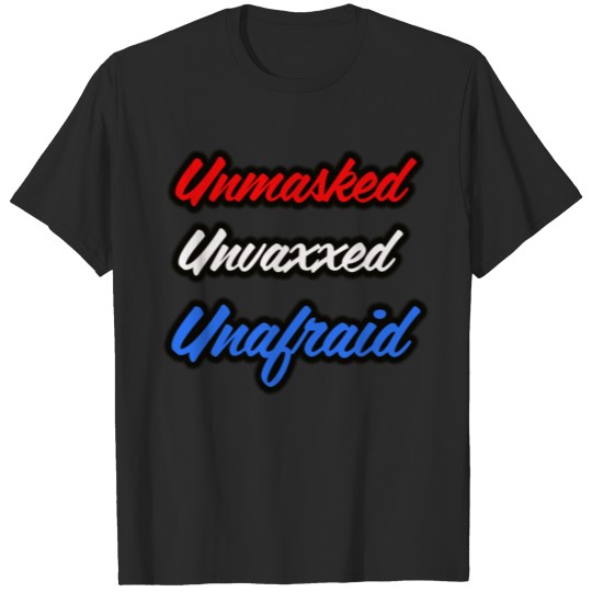 Discover unmasked copy T-shirt