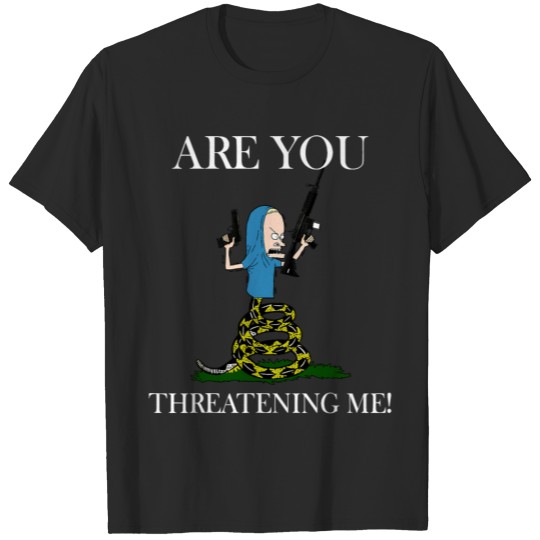 Discover Are You Threatening Me Halloween Welcome T-shirt
