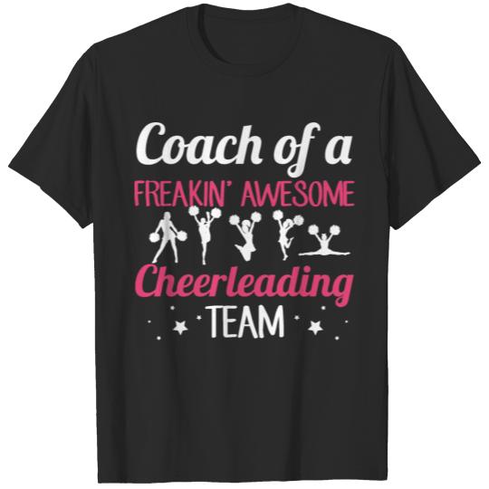 Discover Cheer Coach Quote for a Cheerleading Coach T-shirt