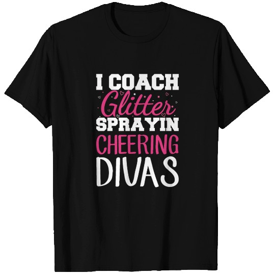 Cheer Coach Design for a Cheerleading Coach T-shirt