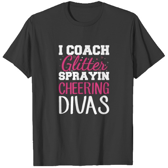 Cheer Coach Design for a Cheerleading Coach T-shirt
