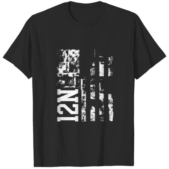 12N Horizontal Construction Engineer Patriot T-shirt