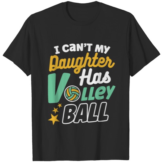 Discover Volleyball Mom Volleyball Girl Funny Volleyball T-shirt
