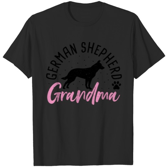 Discover German Shepherd Grandma - Dogs T-shirt