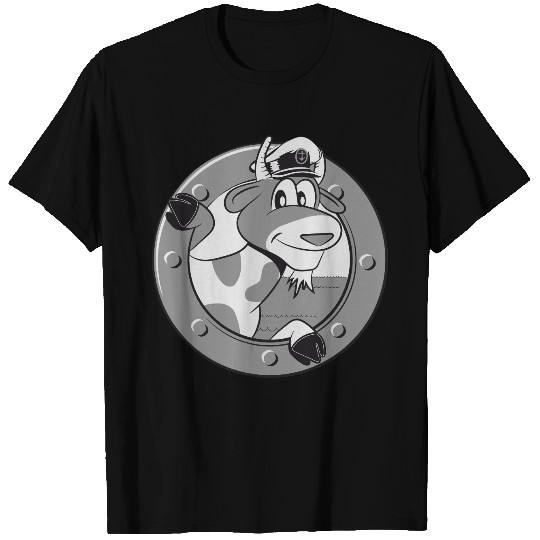 Goat sea captain T-shirt
