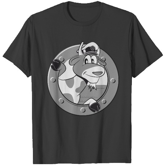 Goat sea captain T-shirt