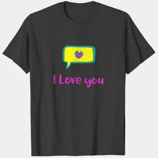 I Love You Lips valentine's day valentine's T-shirt