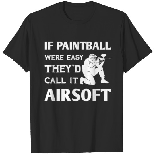 Discover Paintball team shooting sport player design T-shirt