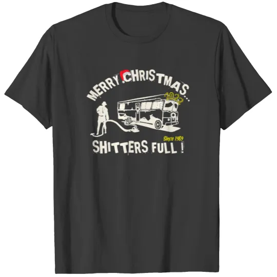 Merry Christmas Shitters Full Ugly Sweater 2022 T-shirt