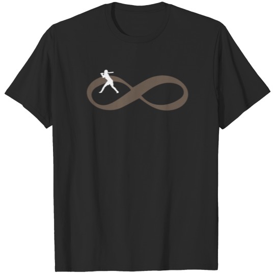 Discover SOFTBALL FOR EVER Hobbies Infinity T-shirt