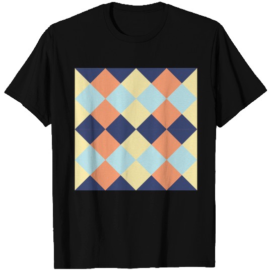 Seamless Geometric Pattern Design T-shirt