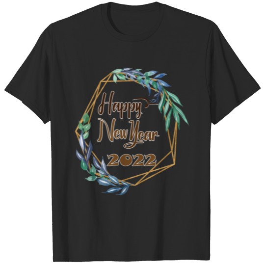 Discover happy new year 2022 T-shirt