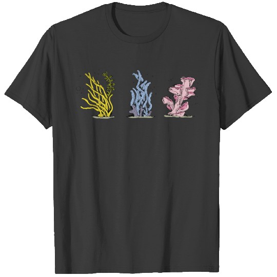 Sea Plants Sea Plants under the sea beautiful visi T-shirt