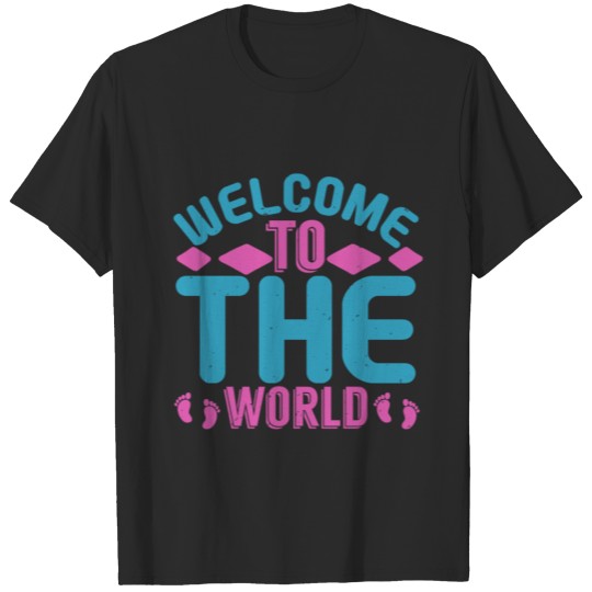 Discover Welcome To The World T-shirt