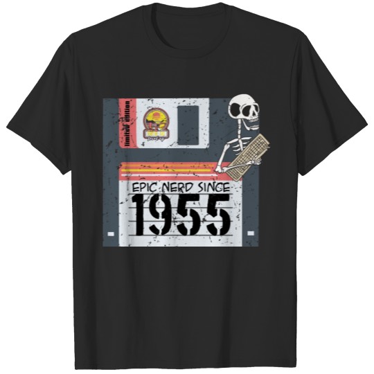 Discover Nerd Birthday 1955 T-shirt