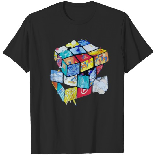 Discover Rubic cube T-shirt