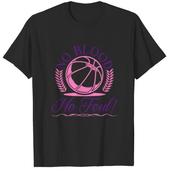 Discover No Blood No Foul, Basketball Fan T-shirt