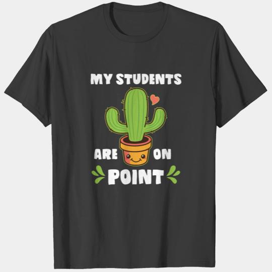 Back To School Cactus Teacher T-shirt