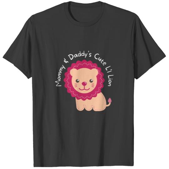 Mommy and Daddy's Cute Lion T-shirt