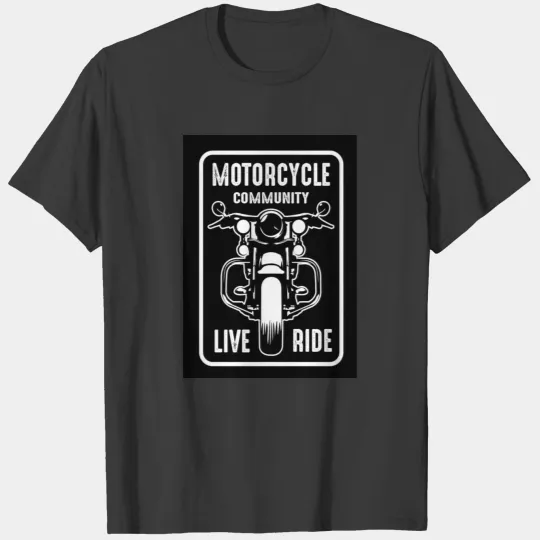 Motorcycle Community Live Ride T-shirt
