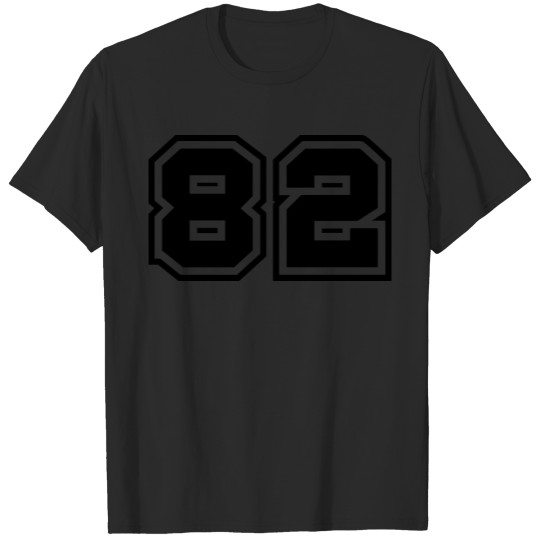 Discover 82 Number Symbol T-shirt