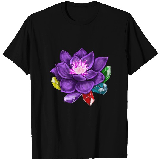 Black Lotus Crystals T-shirt