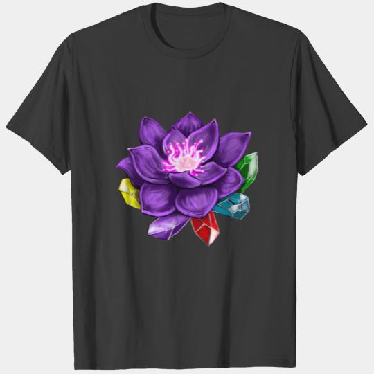 Black Lotus Crystals T-shirt
