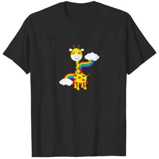 Discover Giraffe Superhero T-shirt