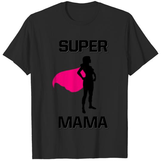 Discover Super Mama Superhero Mum T-shirt