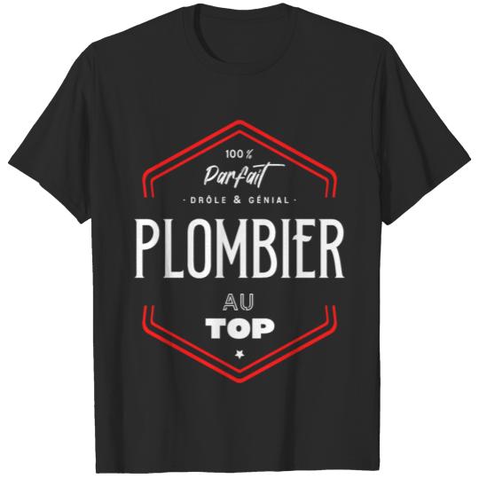 Plombier parfait et au top T-shirt