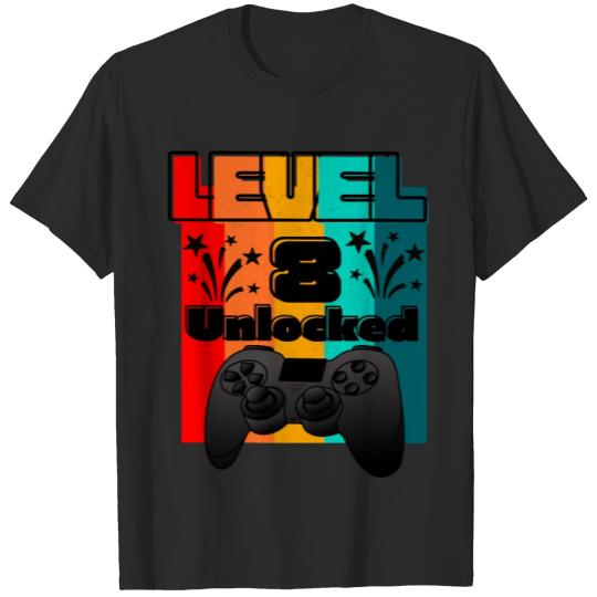 Discover level 8 unlocked T-shirt