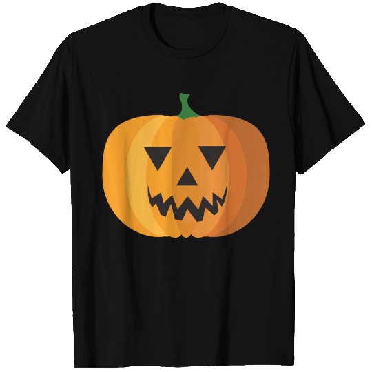 Pumpkin Smiley Face Tee shirt design for Halloween T-shirt