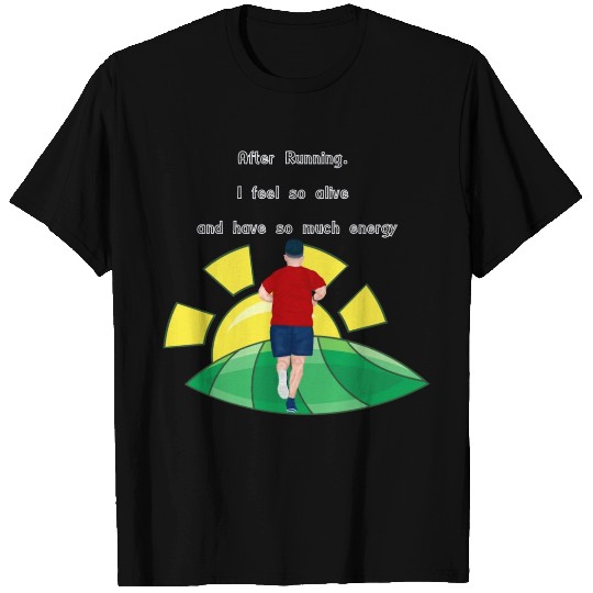 Running is nature’s painkiller T-shirt