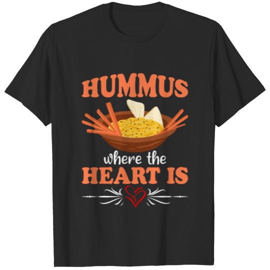 Discover Hummus Vegan Food Animal Welfare Middle Eastern T-shirt