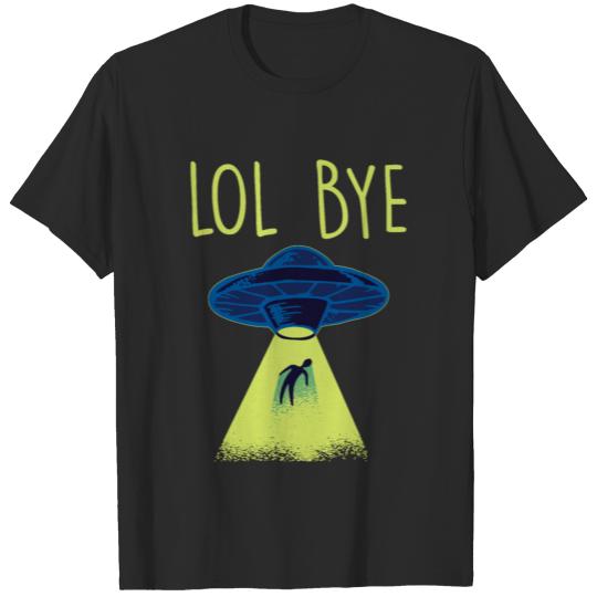 Discover Funny Lol Bye Loves Spaces Science Astronomy Space T-shirt