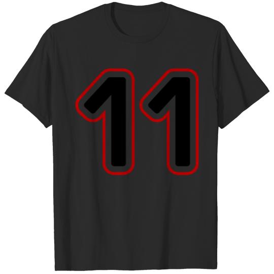 Discover 11 Number symbol T-shirt