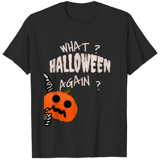 Discover Halloween Funny Pumpkin T-shirt