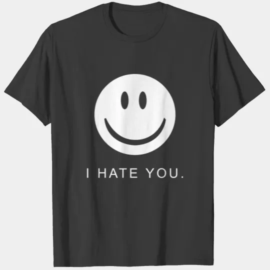 I Hate You Face Gamer Hip-hop Juggalo T-shirt