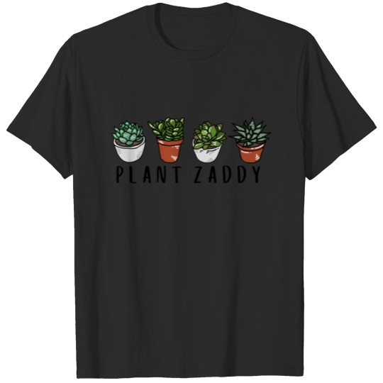 Discover Plant Zaddy Colorful T-shirt