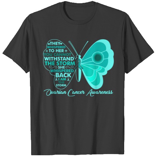 I Am The storm Ovarian Cancer Awareness T-shirt
