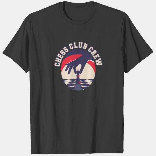 Retro Vintage Chess Club Crew Chessclub T-shirt