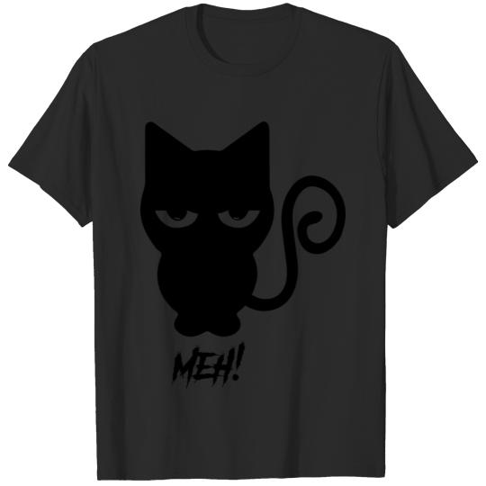 Discover Meh cat T-shirt