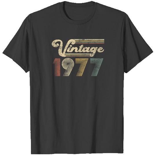 44 Years Old Vintage Best Of 1977 44th Birthday T-shirt