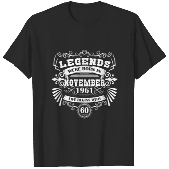 60th birthday gift ideas for men and women for T-shirt