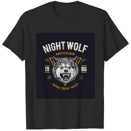 Discover Night wolf T-shirt
