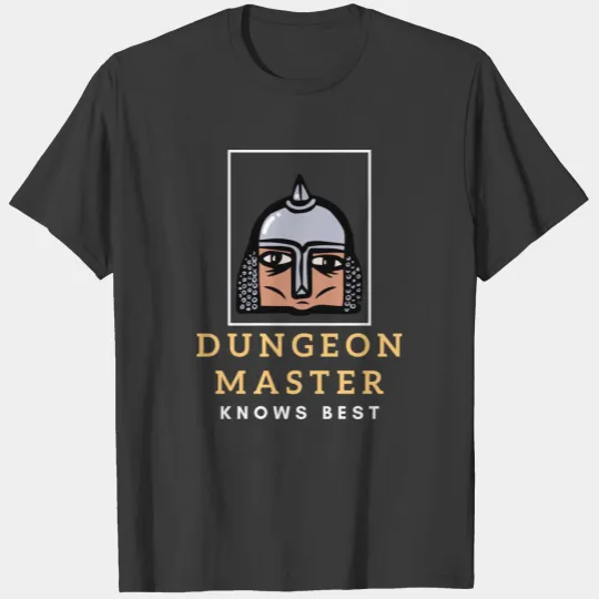 Dungeon Master Knows Best D&D DnD T-shirt
