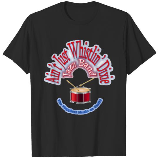 Discover AJWD Logo Drum RWB T-shirt
