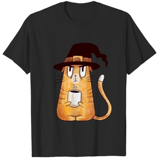 Discover Halloween cat T-shirt